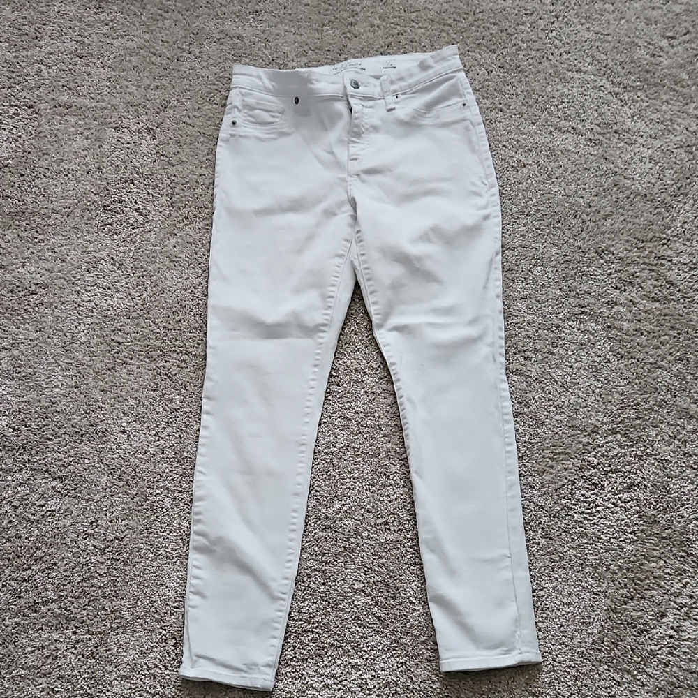 Lucky Brand Women's Crisp White Skinny Jeans